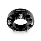 Black Mishimoto Borne Off-Road Wheel Spacers with bolts for enhanced fitment