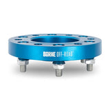 Mishimoto Borne Off-Road Wheel Spacers - 6x139.7 - 78.1 - 25mm - M14x1.5 - Blue - Truck & Automotive