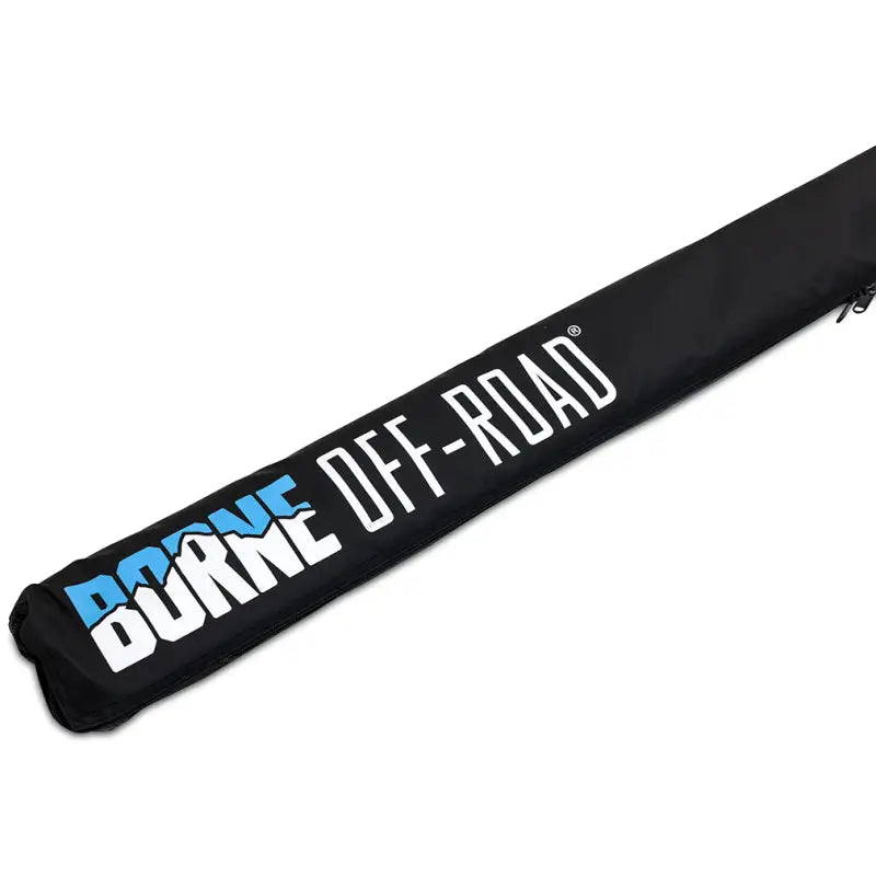 Black off-road equipment bag for Mishimoto Borne Rooftop Awning in grey style