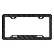 Mishimoto Carbon Fiber License Plate Frame - Gloss - Truck & Automotive