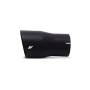Mishimoto Clamo-On Single Wall Exhaust Tip 5in Outlet - Black - Forced Induction