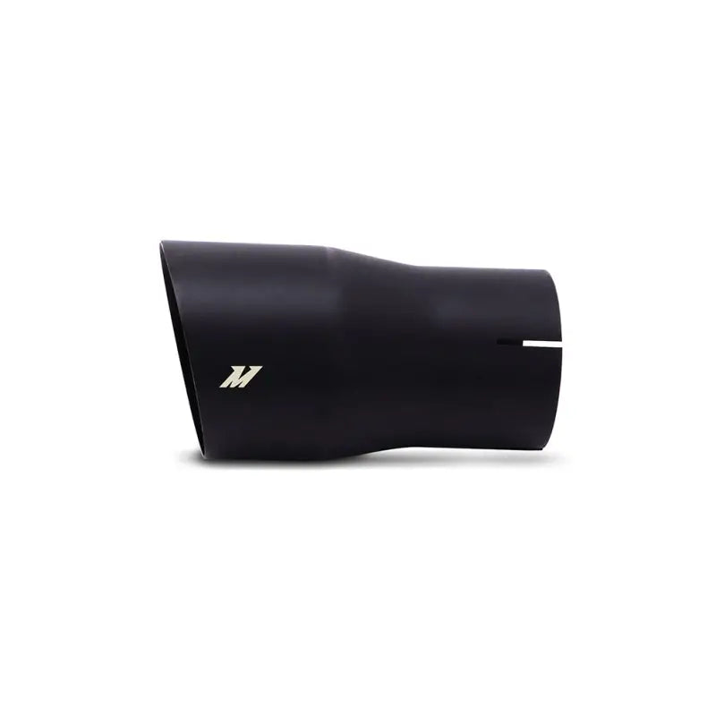 Mishimoto Clamo-On Single Wall Exhaust Tip 5in Outlet - Black - Forced Induction