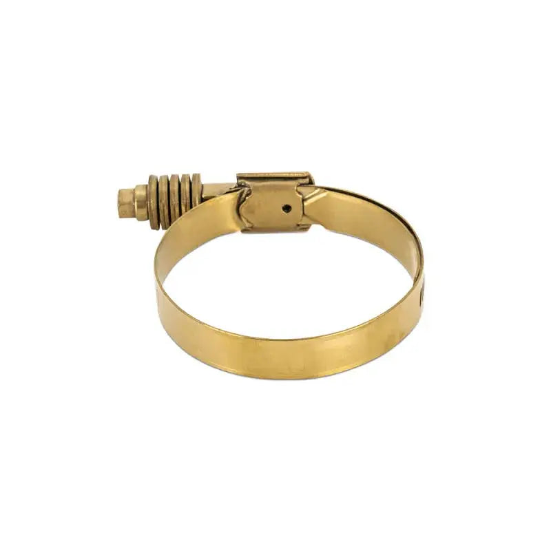 Mishimoto Constant Tension Worm Gear Clamp 2.24in.-3.11in. (57mm-79mm) - Gold - Fabrication