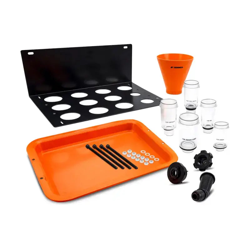 Mishimoto Screw On Oil Funnel Full Kit - Mishimoto