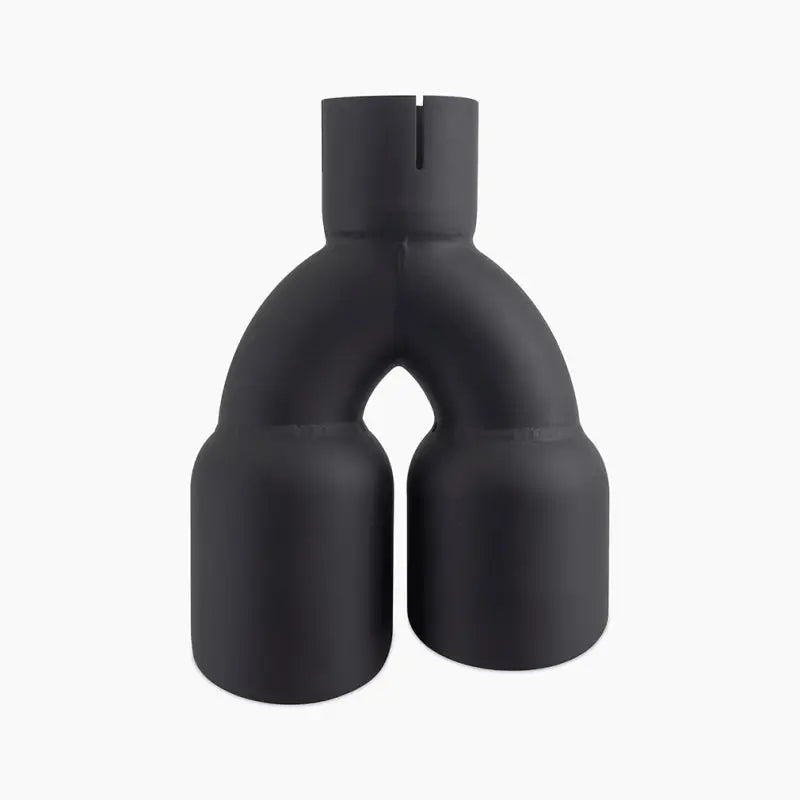 Mishimoto Dual Offset Tips 2.5in Inlet 3in Outlet Slash Cut - Black - Mishimoto