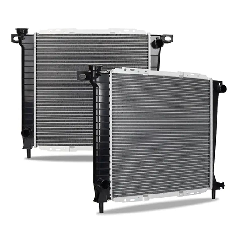 Two car radiators for Mishimoto Ford Bronco II replacement radiator 1985-1990