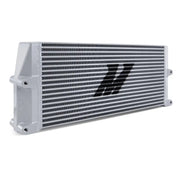 Mishimoto MMOC-SSO-17SL Mishimoto Heavy-Duty Oil Cooler - 17" Same-Side Outlets - Silver