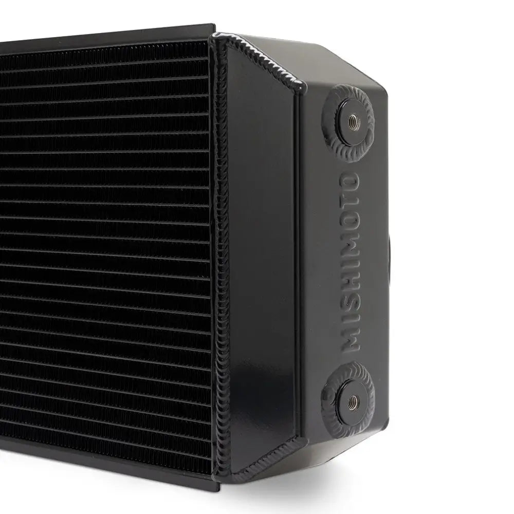 Mishimoto Limited Lifetime Warranty Radiator Mmrad-UNI-DRGBK - Performance Aluminum Blac