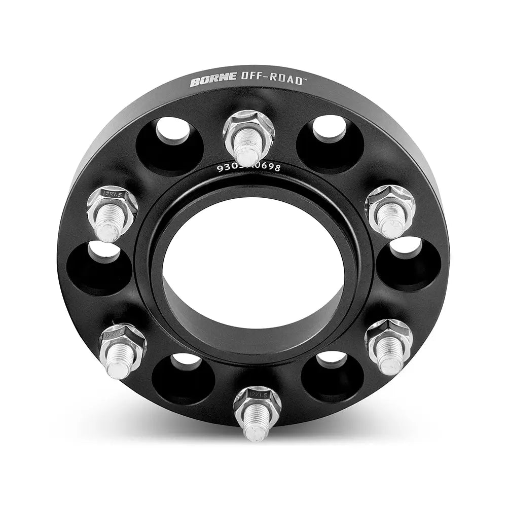 Mishimoto Limited Lifetime Warranty Wheel Spacer BNWS-007-250BK - Borne Off Road Spacers 6X135