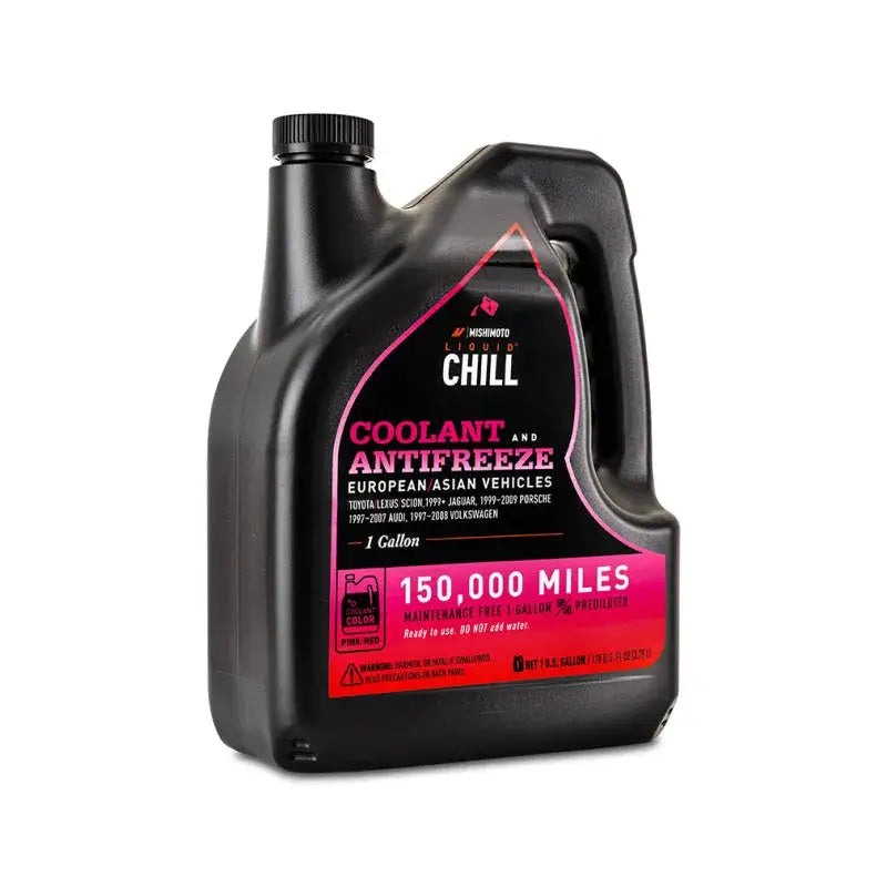 Mishimoto Liquid Chill EG Coolant European/Asian Vehicles Pink/Red - Cooling