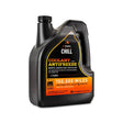 Black Mishimoto Liquid Chill EG Coolant jug for North American vehicles in orange