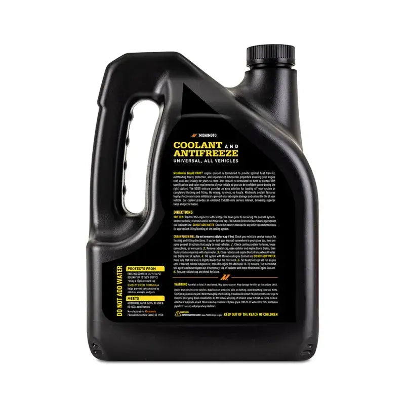 Mishimoto Liquid Chill EG Coolant Universal Yellow - Cooling