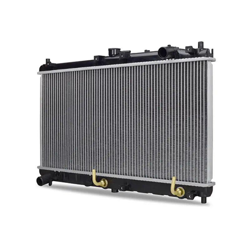 Mishimoto Mazda Miata replacement radiator with black plastic fittings for 1999-2005 models