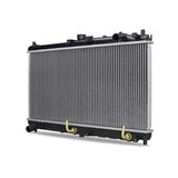 Mishimoto Mazda Miata replacement radiator with black plastic fittings for 1999-2005 models