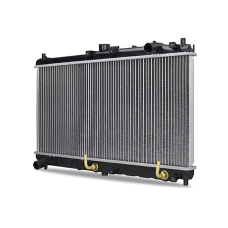 Mishimoto Mazda Miata replacement radiator with black plastic fittings for 1999-2005 models
