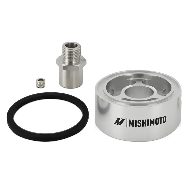 Mishimoto Oil Filter Spacer 32mm 3/4 - 16 Thread - Silver