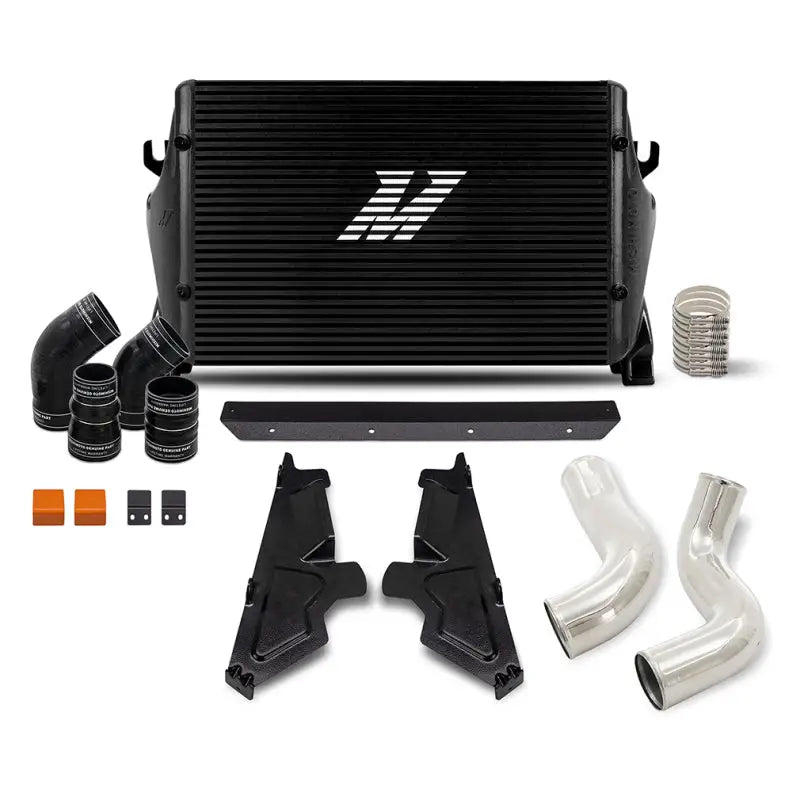 Mishimoto 2019+ Ram 6.7L Cummins Intercooler Kit BK Cooler P Pipes - Mishimoto