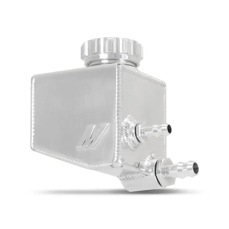 Silver aluminum power steering reservoir for Mishimoto Pontiac GTO G8 Aluminum Power Steering Reservoir polished