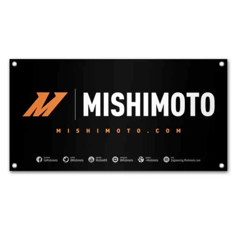 Mishimoto Promotional Medium Vinyl Banner 33.75x65 inches - Marketing