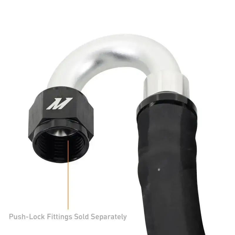 Mishimoto Push Lock Hose Black -10AN 240in Length - Fabrication
