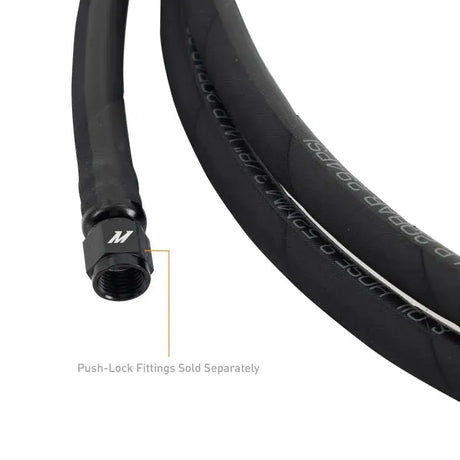 Mishimoto Push Lock Hose Black -6AN 240in Length - Fabrication