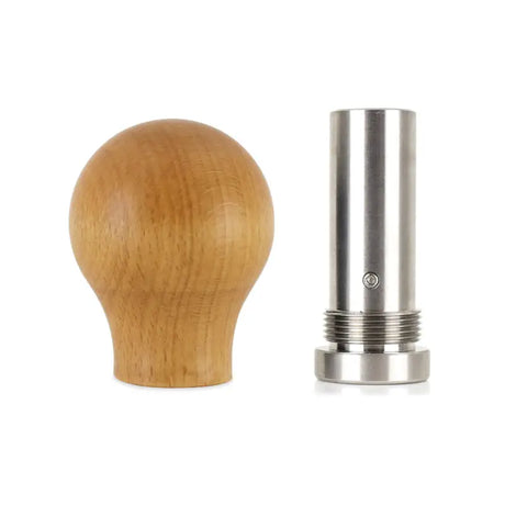 Mishimoto Round Steel Core Wood Shift Knob - Beech - Truck & Automotive