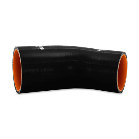 Black Silicone Elbow Hose with Orange Interior for Mishimoto Silicone Reducer Coupler