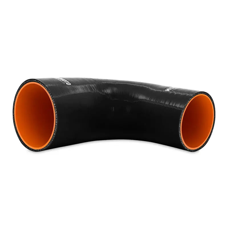 Mishimoto MMCP-R90-3540BK Mishimoto Silicone Reducer Coupler 90 Degree 3.5in to 4in - Black