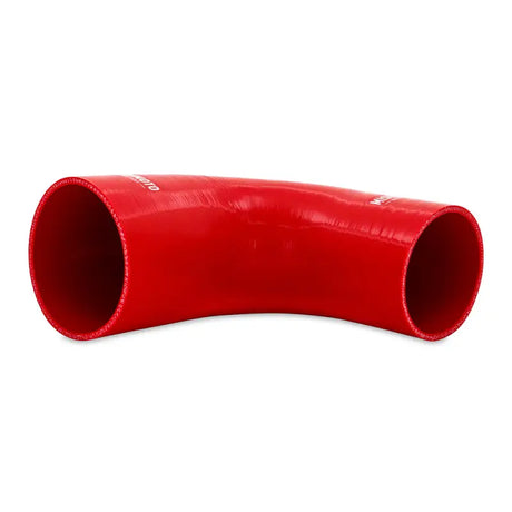 Mishimoto Silicone Reducer Coupler 90 Degree 3in to 4in - Red - Truck & Automotive