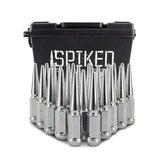 Mishimoto Steel Spiked Lug Nuts M12 x 1.5 24pc Set Chrome - Wheel and Tire Accessories