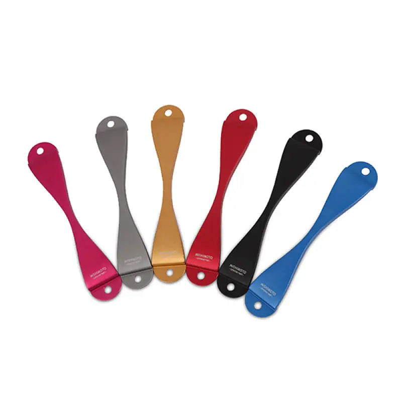 Mishimoto Subaru CNC Battery Tie-Down - Silver - Truck & Automotive