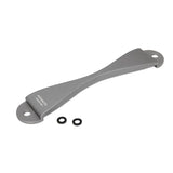 Mishimoto Subaru CNC Battery Tie-Down - Silver - Truck & Automotive