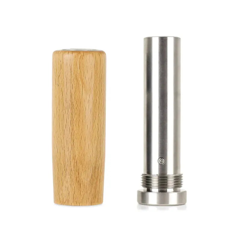 Mishimoto Tall Steel Core Wood Shift Knob - Beech - Truck & Automotive