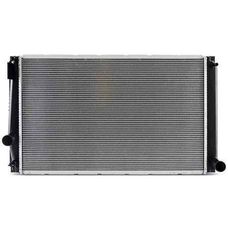 Automotive radiator with black plastic tanks for Mishimoto Toyota RAV-4 replacement radiator 2016-2018
