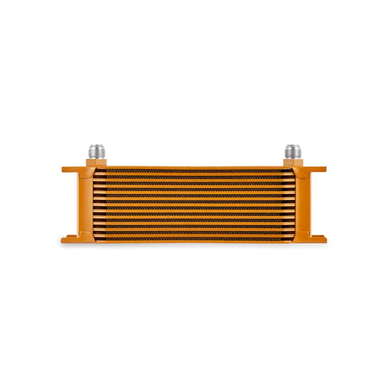 Mishimoto Universal 13-Row Oil Cooler Gold - Truck & Automotive