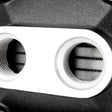 Mishimoto Universal Air-To-Water Intercooler Dual Pass (500hp) - Same Side Inlet/Outlet - Truck & Automotive
