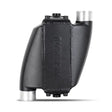 Black aluminum Mishimoto Universal Air-to-Water Intercooler for high-performance cooling