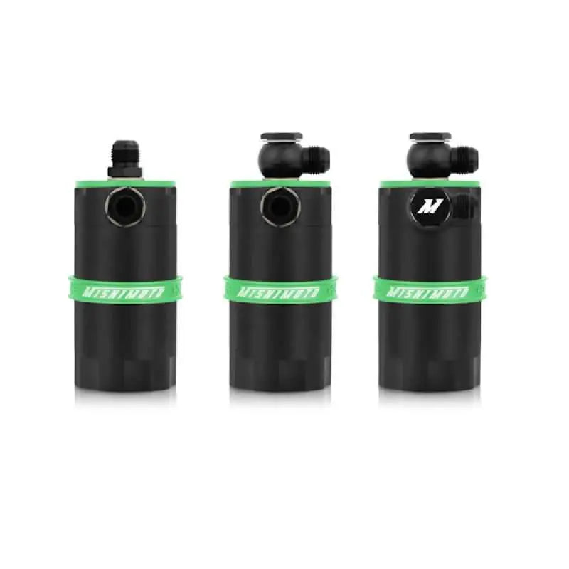Mishimoto Universal Baffled Oil Catch Can - Green 