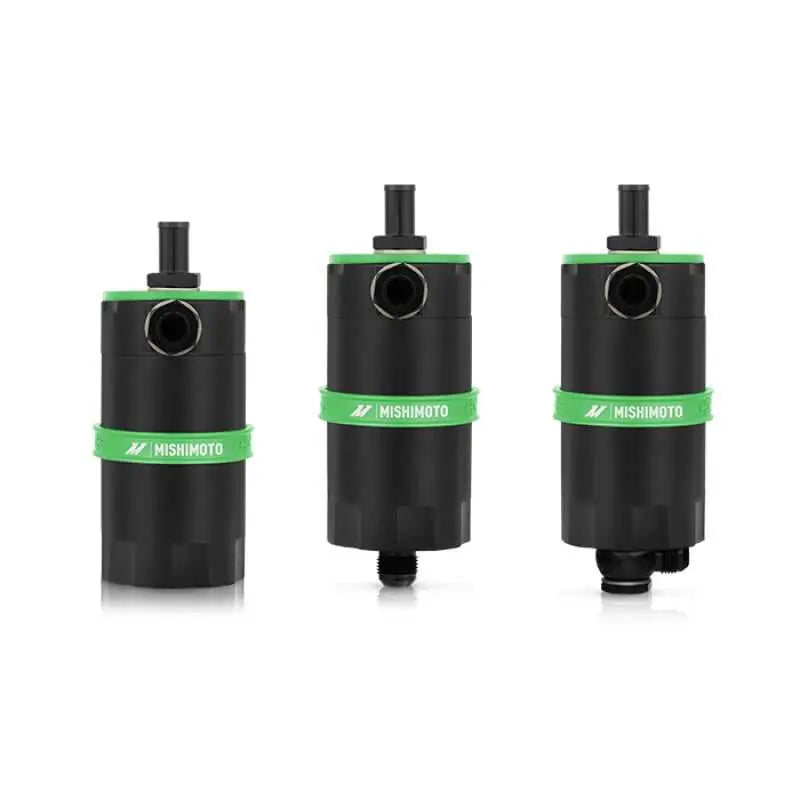 Mishimoto Universal Baffled Oil Catch Can - Green 