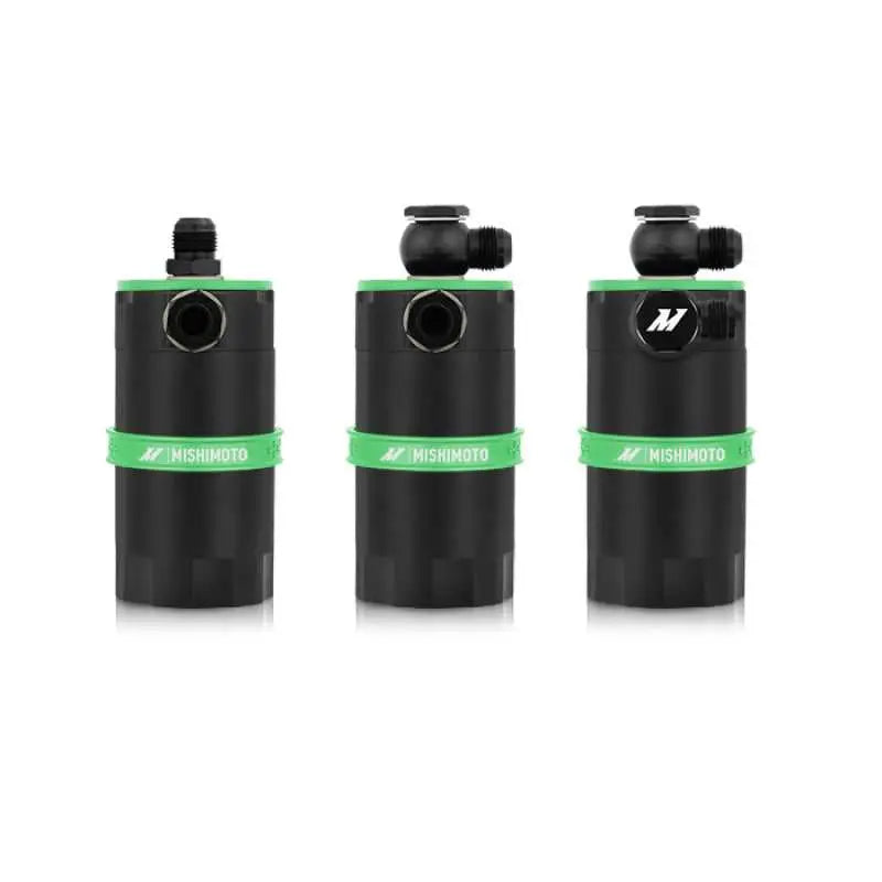 Mishimoto Universal Baffled Oil Catch Can - Green 