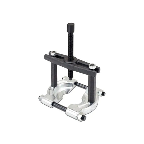 Silver and black Mishimoto universal bearing separator and puller for easy bearing removal