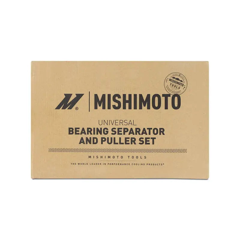 Image of Mishimoto Universal Bearing Separator and Puller Set box for bearing separator tool