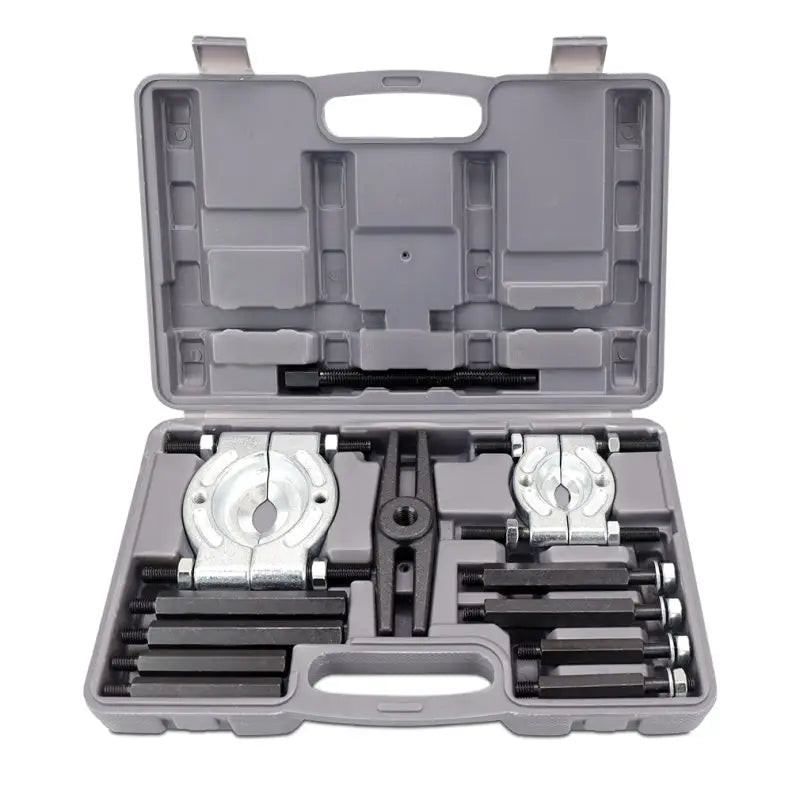 Mishimoto Universal Bearing Separator and Puller Set in case for easy bearing work