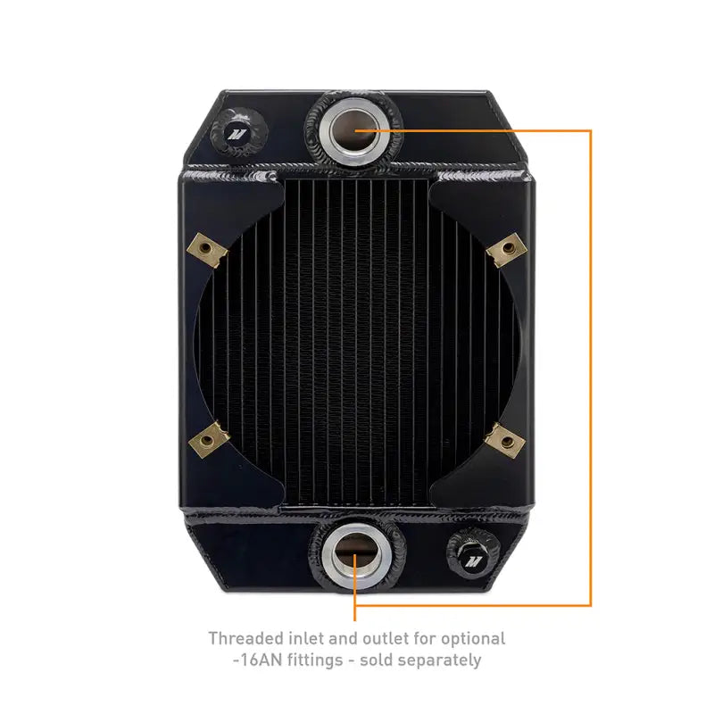 Mishimoto Universal Drag Race Performance Aluminum Radiator - Black - Mishimoto
