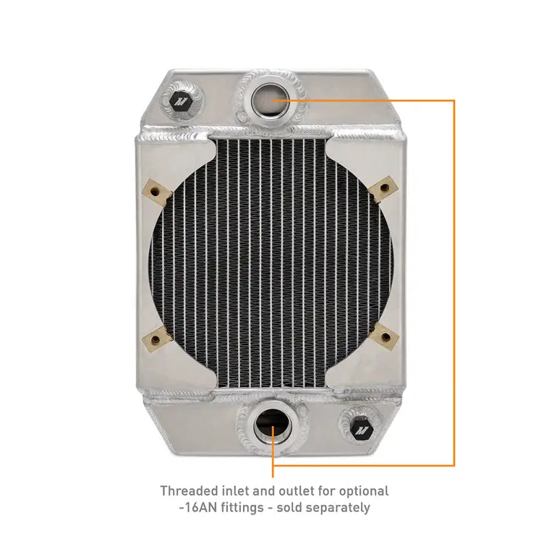 Mishimoto Universal Drag Race Performance Aluminum Radiator - Natural - Mishimoto
