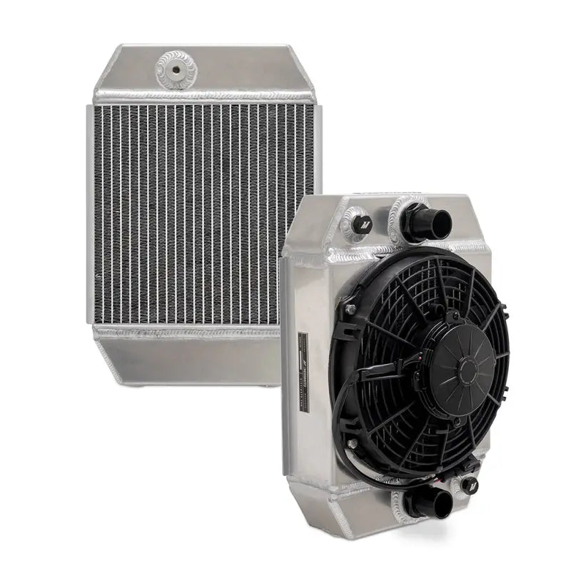 Mishimoto Universal Drag Race Performance Aluminum Radiator - Natural - Mishimoto