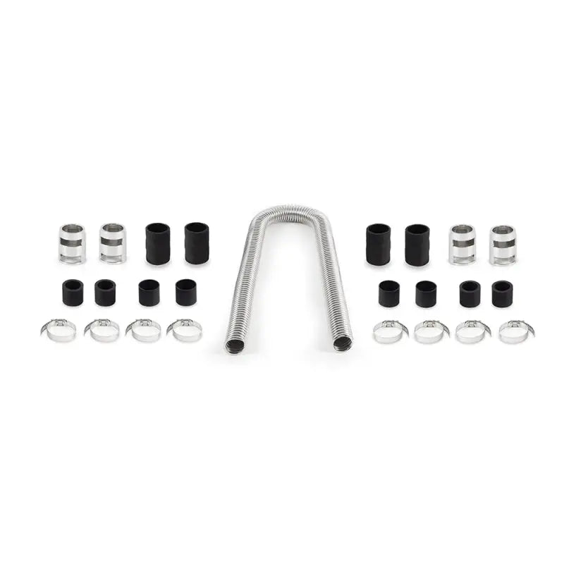 Mishimoto Universal Flexible Radiator 48in Hose Kit - Chrome - Truck & Automotive