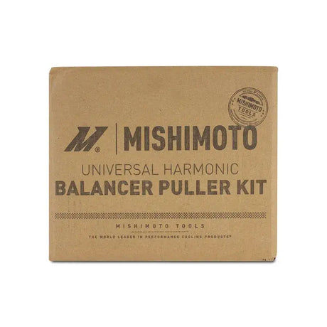 Mishimoto Universal Harmonic Balancer Puller Kit box for easy piston removal