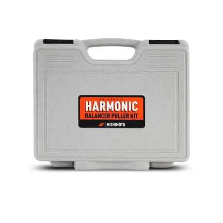 Gray Mishimoto Universal Harmonic Balancer Puller Kit case for easy repair work