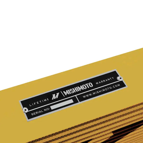 Mishimoto Universal Intercooler S-Line - Gold - Forced Induction
